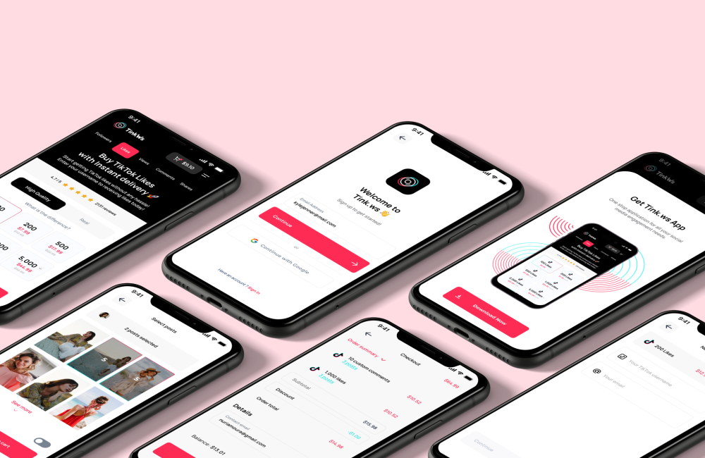 UX UI dizajn web aplikacija TinkWs